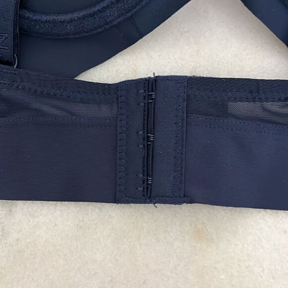 Nautica Women's Navy Bra Sustainably Crafted Recycled Microfiber/Mesh SZ 36C NWT - Picture 5 of 8